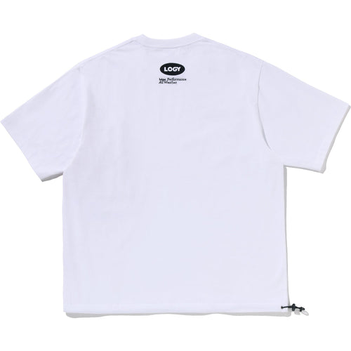 BAPE BY KAZUKI KURAISHI MULTI LOGO RELAXED FIT TEE MENS