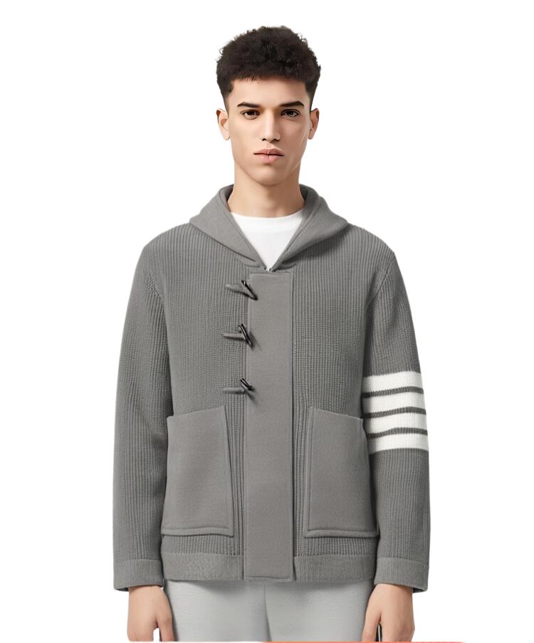 Unisex Chunky Knit Jacket