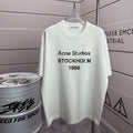 Acne Studios Stockholm 1996 Distressed‑Trim Crew‑Neck Short‑Sleeve T‑Shirt
