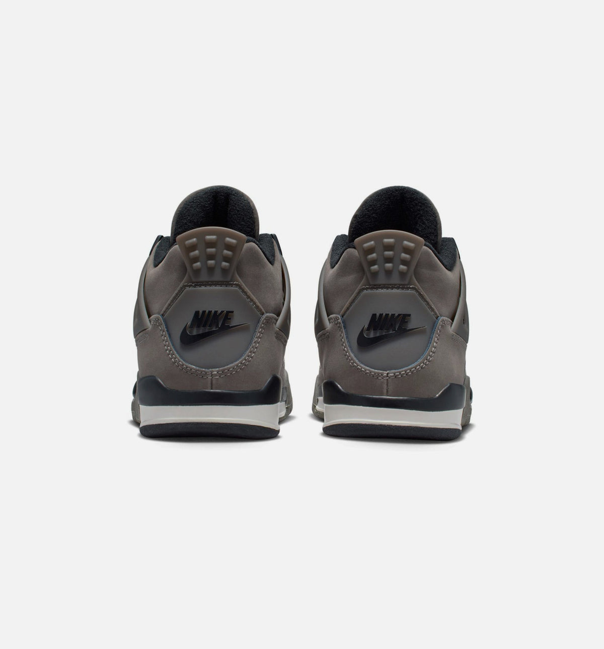 Air Jordan 4 Retro Cave Stone and Black Preschool Lifestyle Shoe