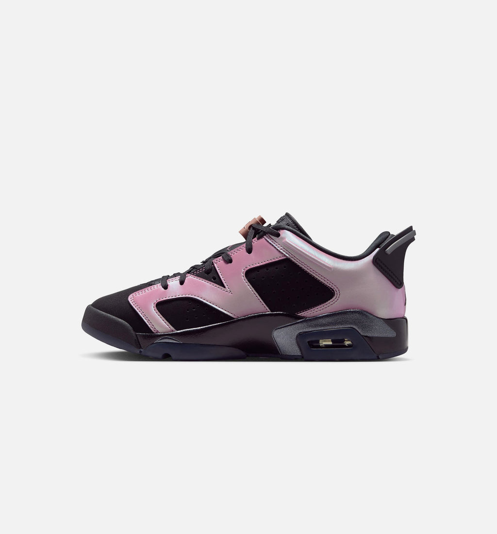 Air Jordan 6 Retro Low "Metamorphosis" Women's Lifestyle Shoes - Black / Desert Berry