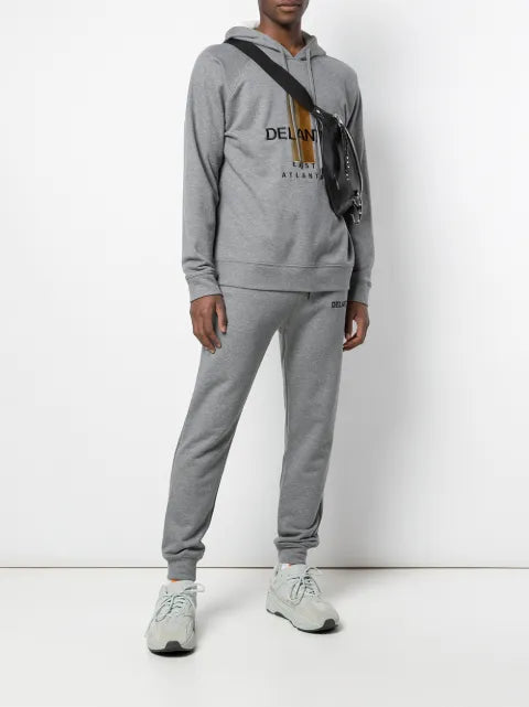 Delantic East Atlanta Runway fleece hoodie
