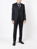 BOSS  slim-fit suit jacket in virgin-wool serge