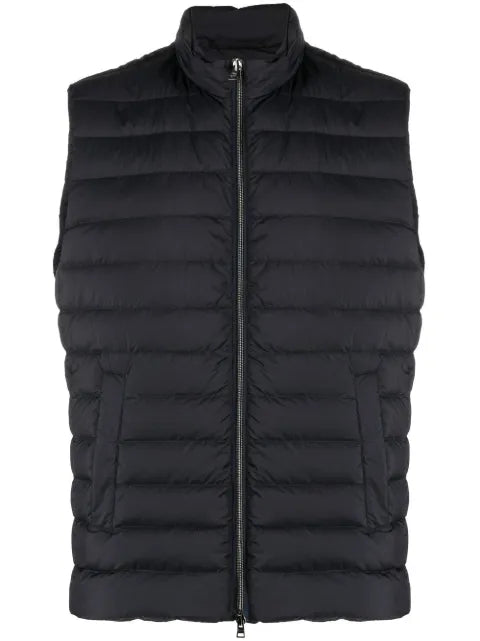 Herno padded zip-up gilet