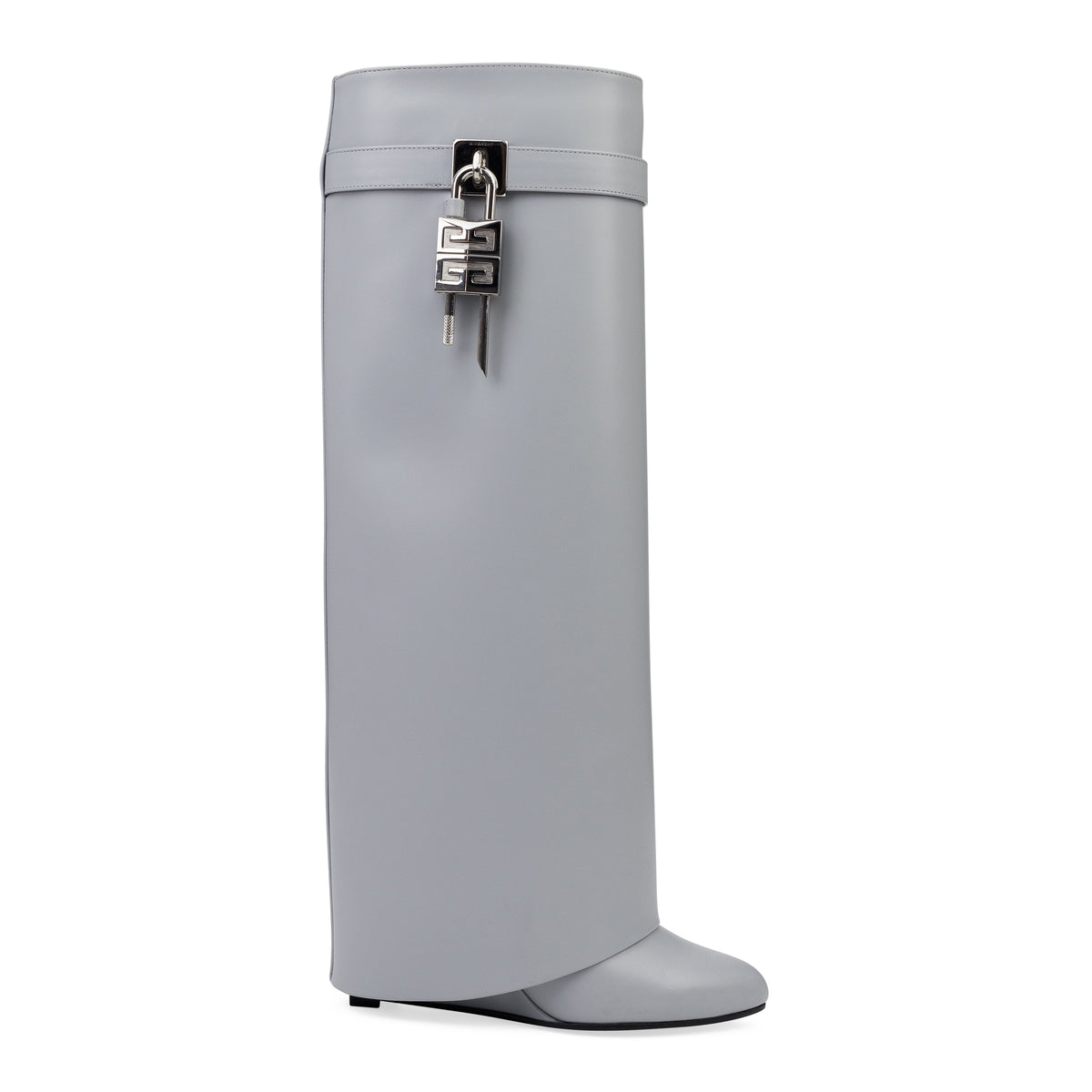 Grey Shark Lock Boots