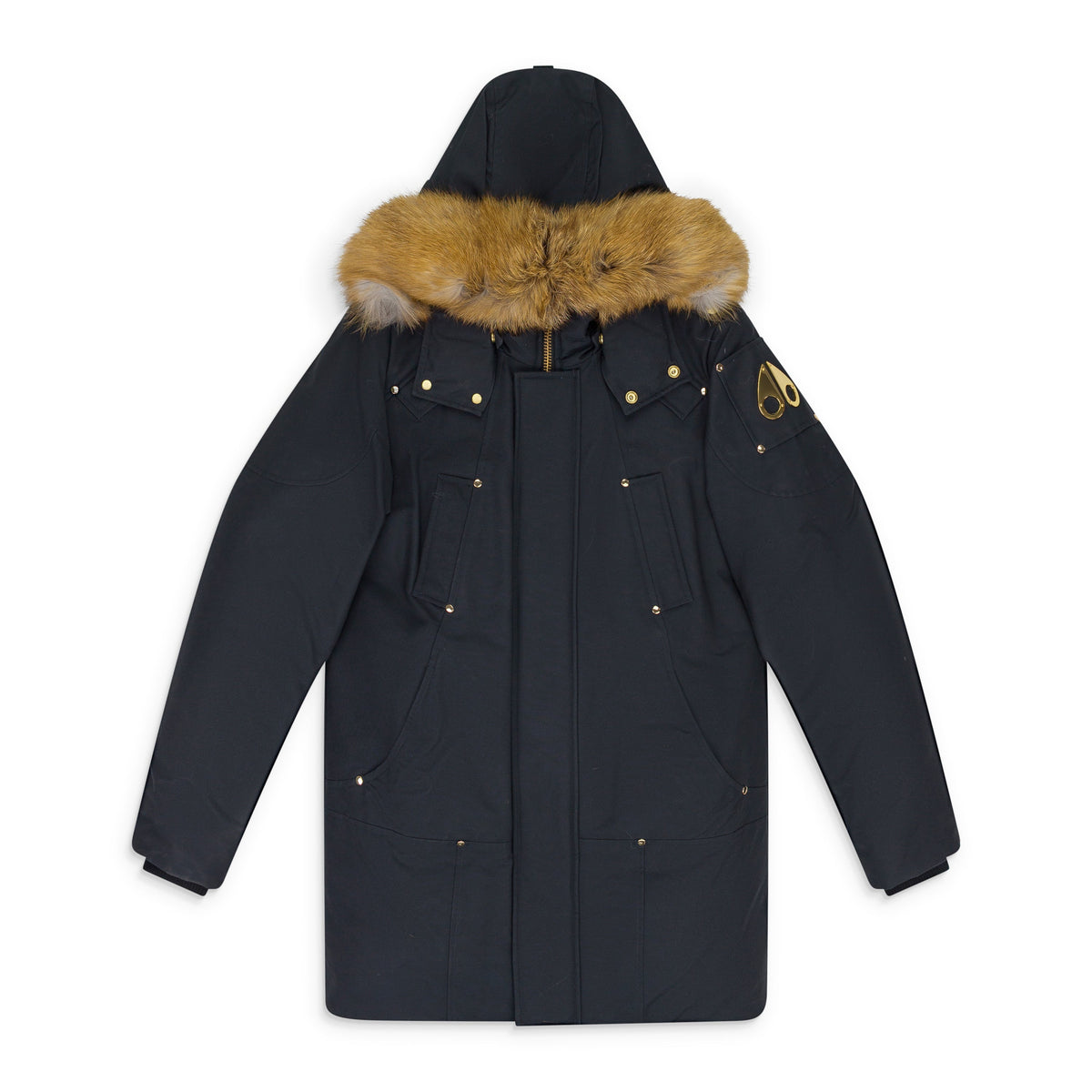Navy / Gold Stag Lake Parka
