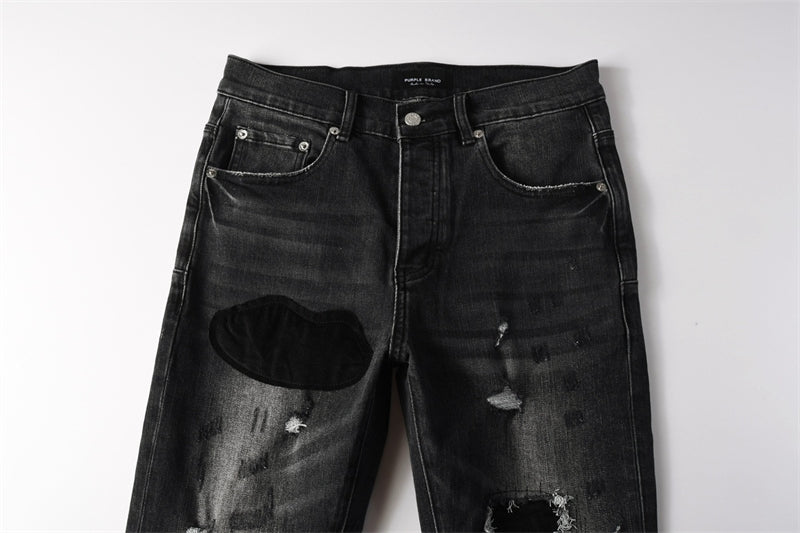 PURPLE  Fashion Jeans 9135
