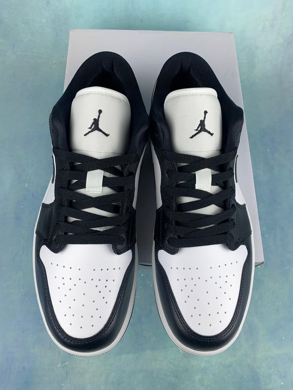 Air Jordan 1 Low Panda Black and White Unisex Sneakers DC0774-101