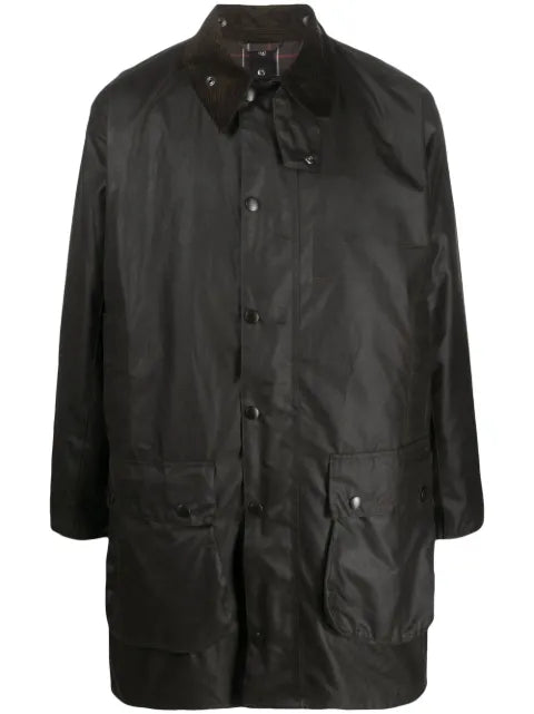 Barbour Northumbria® constrast-collar wax jacket