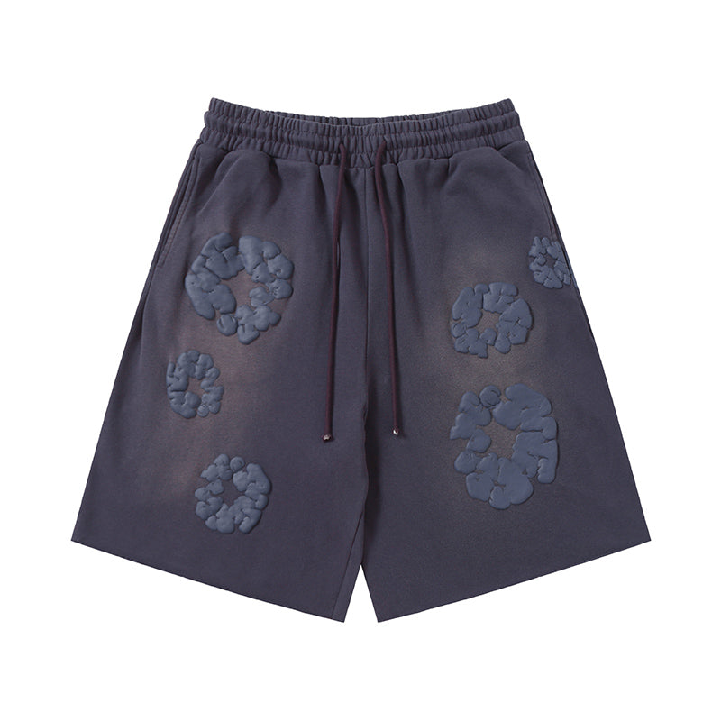 Denim Tears Mono Cotton Wreath Shorts