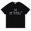 Off-White Fitting Logo T-Shirt — Black / White