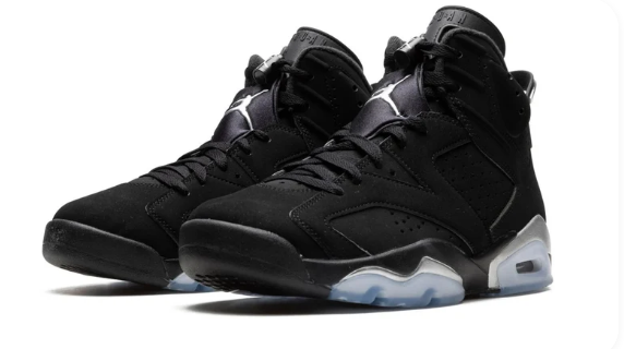 Air Jordan 6 Retro 'Chrome' 2022 Sneakers