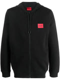 HUGO Hoodie with logo patch