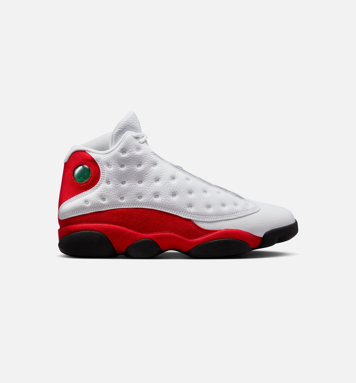 Air Jordan 13 Retro 'White and University Red' - Men's Lifestyle Sneaker (White/Black/True Red)