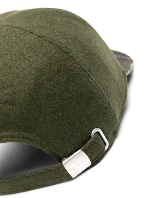Barbour check-pattern baseball cap