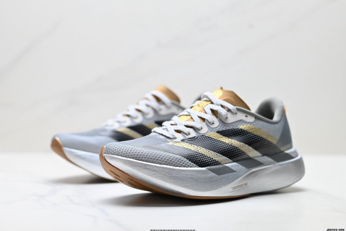 Adidas Unisex Running Shoes #10 - 5 Colorways incl. White/Black/Gold & Black/Pink