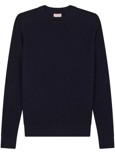 FURSAC waffle-knit wool jumper