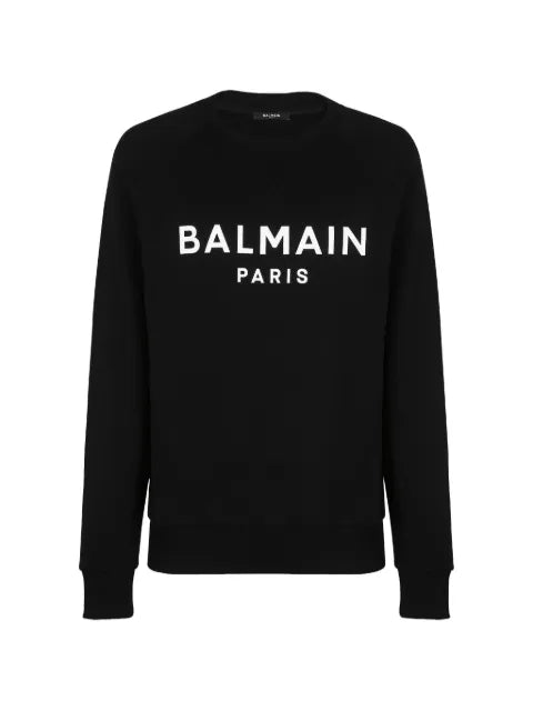 Balmain logo-print sweatshirt