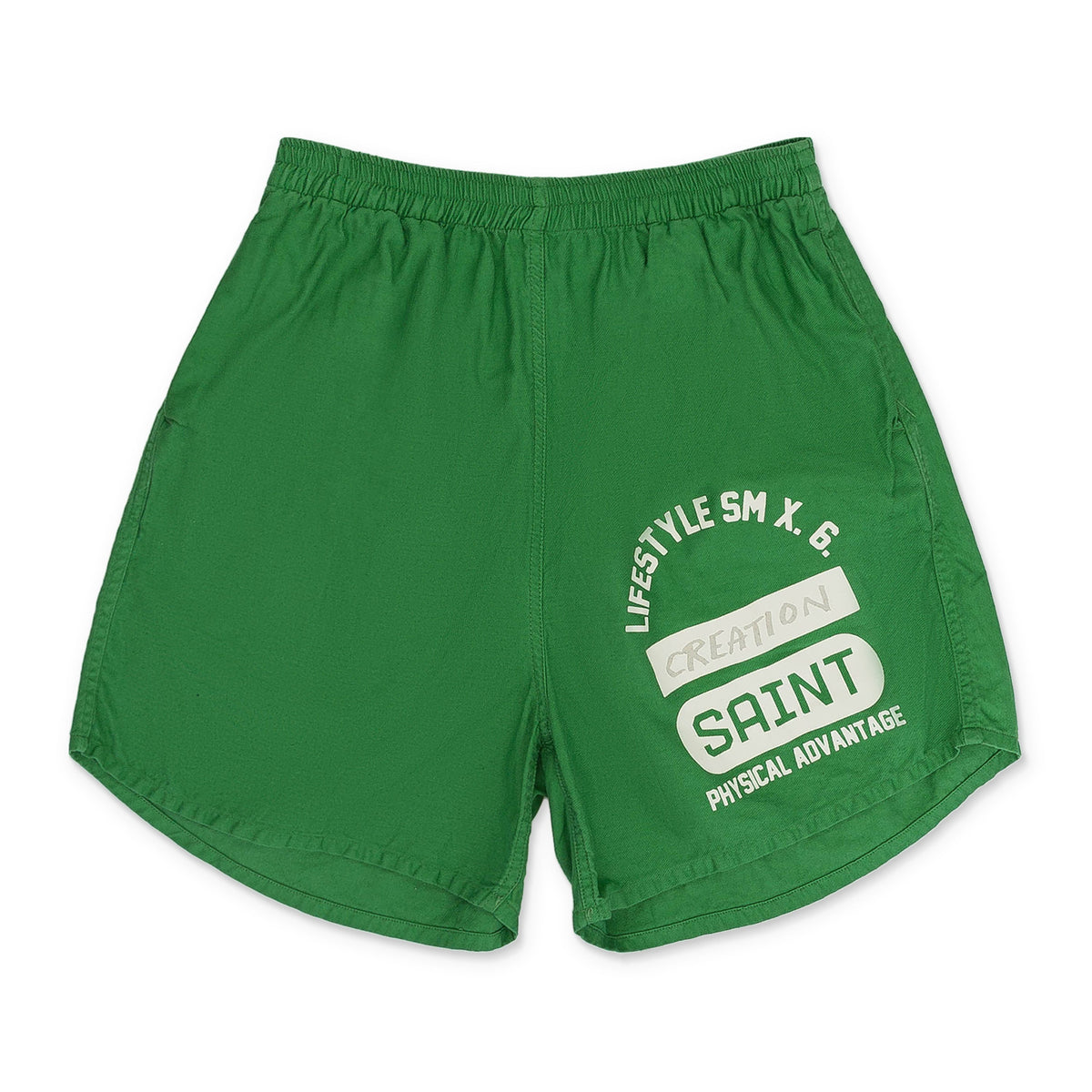 CREATION GREEN EASY SHORTS