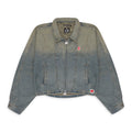 BLUE FATHERS GARDEN TRUCKER JACKET