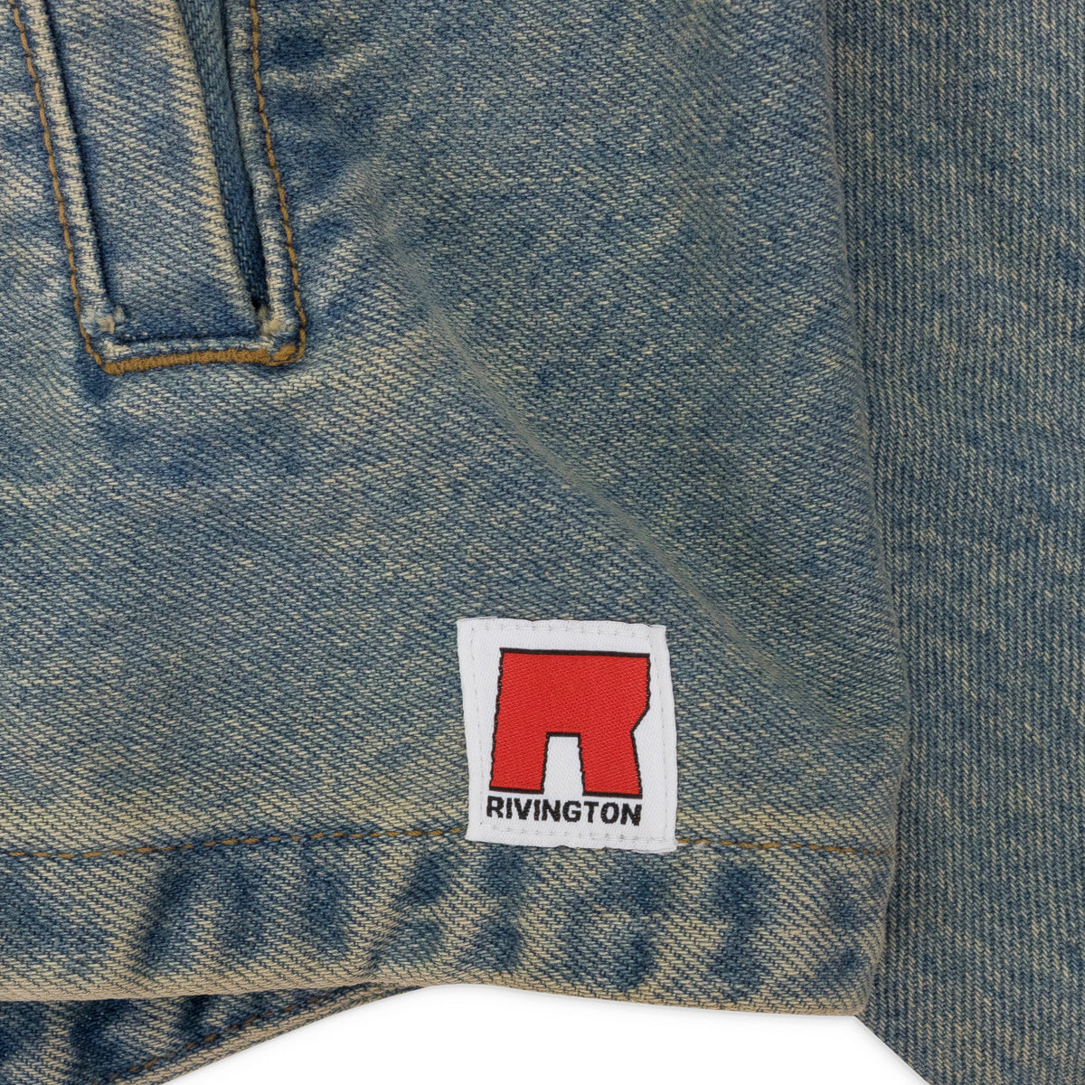 BLUE FATHERS GARDEN TRUCKER JACKET