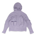 VIOLET MULTI POCKET SWEATSHIRT