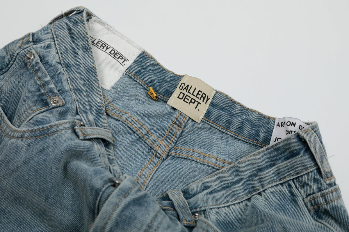 Chrome Hearts Gallery Dept Cross Patch Flare Denim Jeans 8146