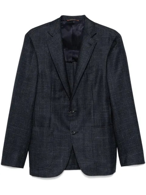 Canali houndstooth-pattern blazer