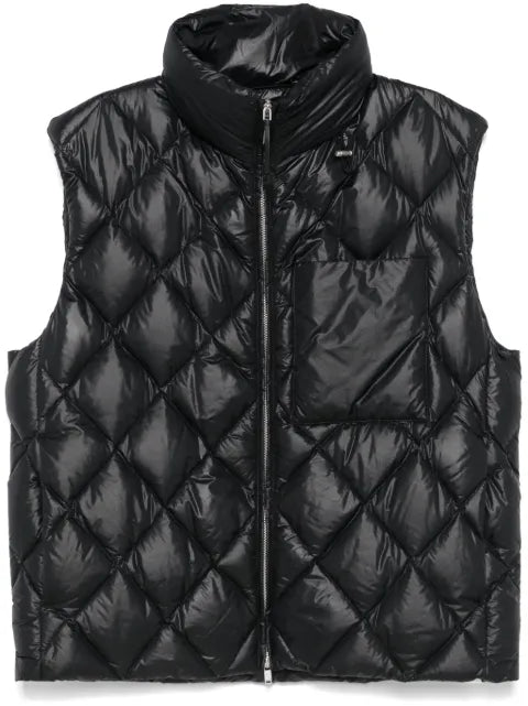 Jil Sander quilted gilet