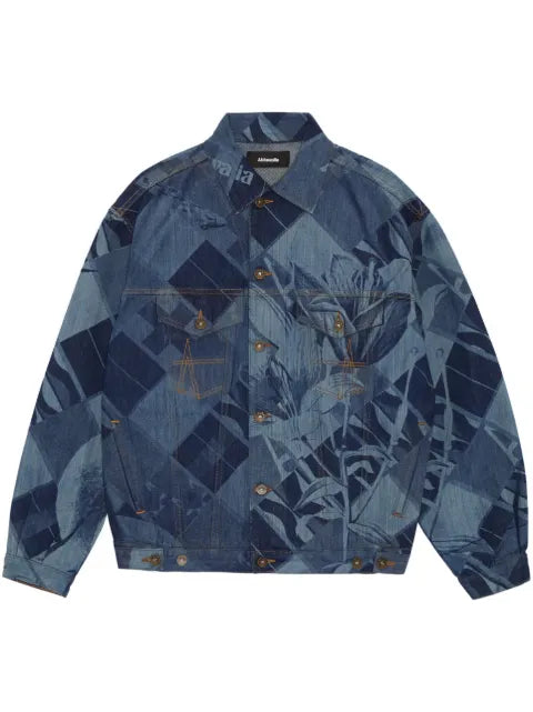 Ahluwalia SIGNATURE DENIM JACKET Jackets Blue "BLUE"