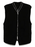 Undercover zip-up gilet