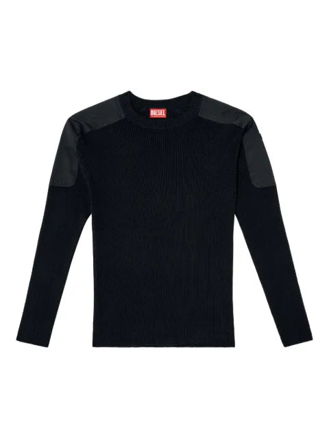 Diesel K-Martin ribbed long-sleeves sweater