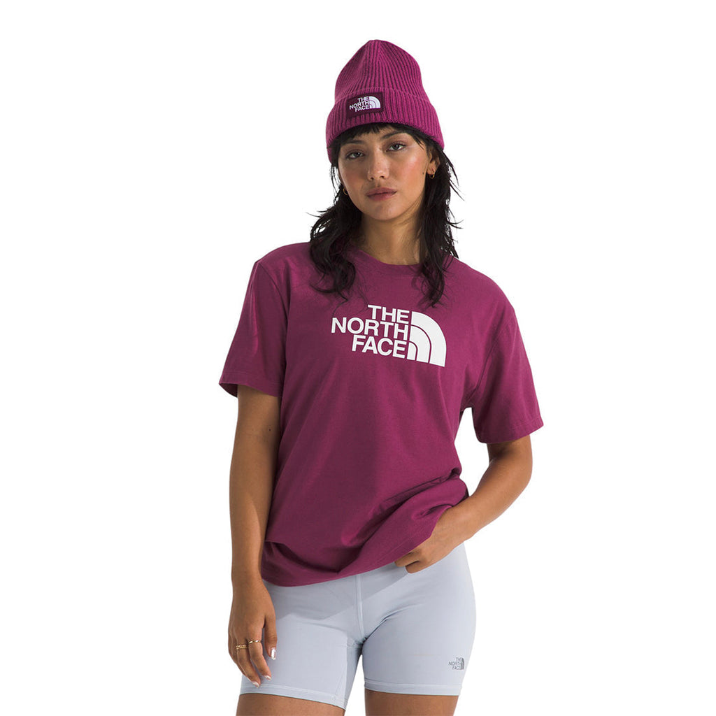 CAMISETA HALF DOME PARA MUJER COLOR MAGENTA