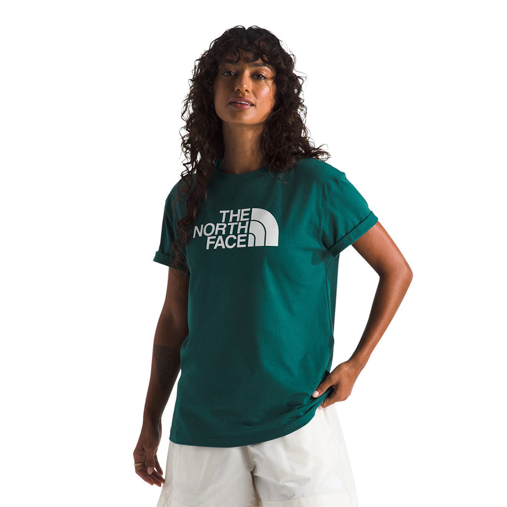 CAMISETA HALF DOME PARA MUJER COLOR AQUA