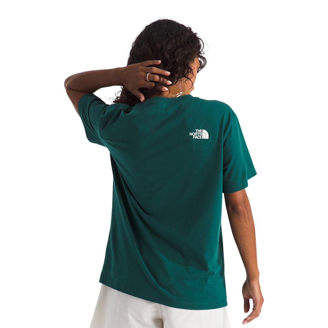 CAMISETA HALF DOME PARA MUJER COLOR AQUA