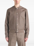 Manière De Voir Savin pinstripe bomber jacket
