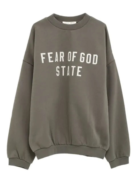 FEAR OF GOD ESSENTIALS embroidered-logo sweatshirt