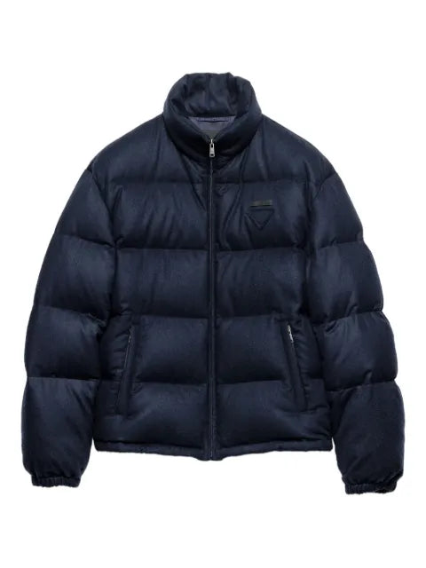 Prada medium-weight cashmere down jacket