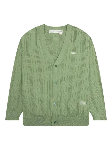 Advisory Board Crystals cable knit cardigan