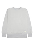 Advisory Board Crystals waffle-texture crew neck sweatshirt