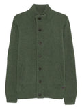 Barbour Cardigan with elbow patch