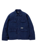 Neighborhood multi-pocket cotton shirt jacket