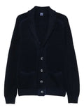 Fedeli Cardigan with shawl collar
