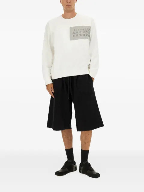 MM6 Maison Margiela Numbers-motif sweatshirt