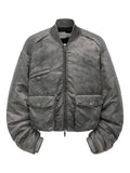 Feng Chen Wang flap-pocket zip-fastening logo-detailjacket