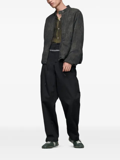 Maison Margiela zip cotton caban jacket