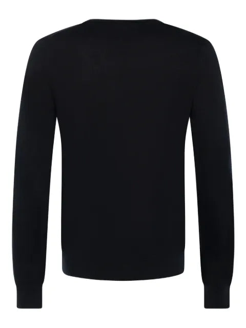 FRANZESE COLLECTION ribbed crew neck sweater