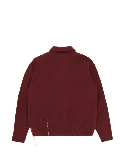 Fortela zip-neck wool sweater