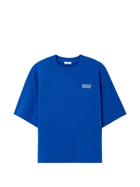 American Vintage short-sleeve crew-neck sweatshirt