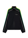Palm Angels logo striped track jacket